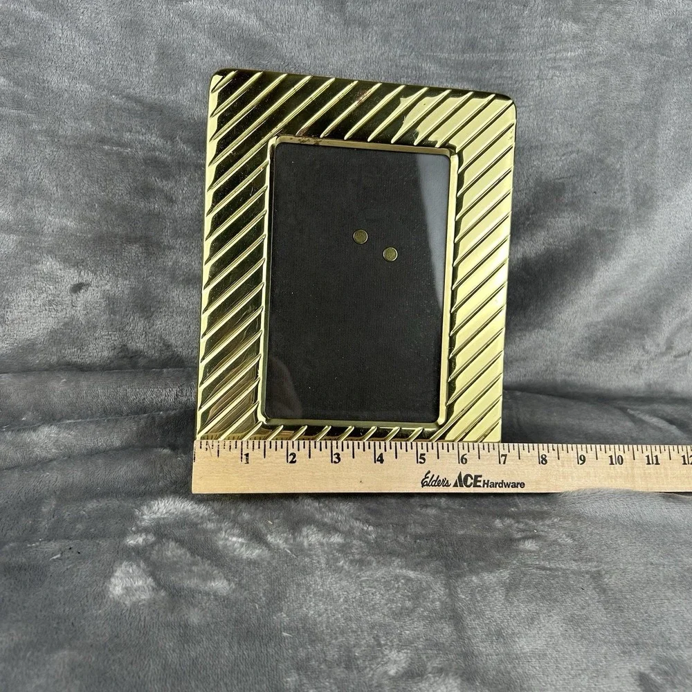 Vintage Brass Gold Tone  5x7